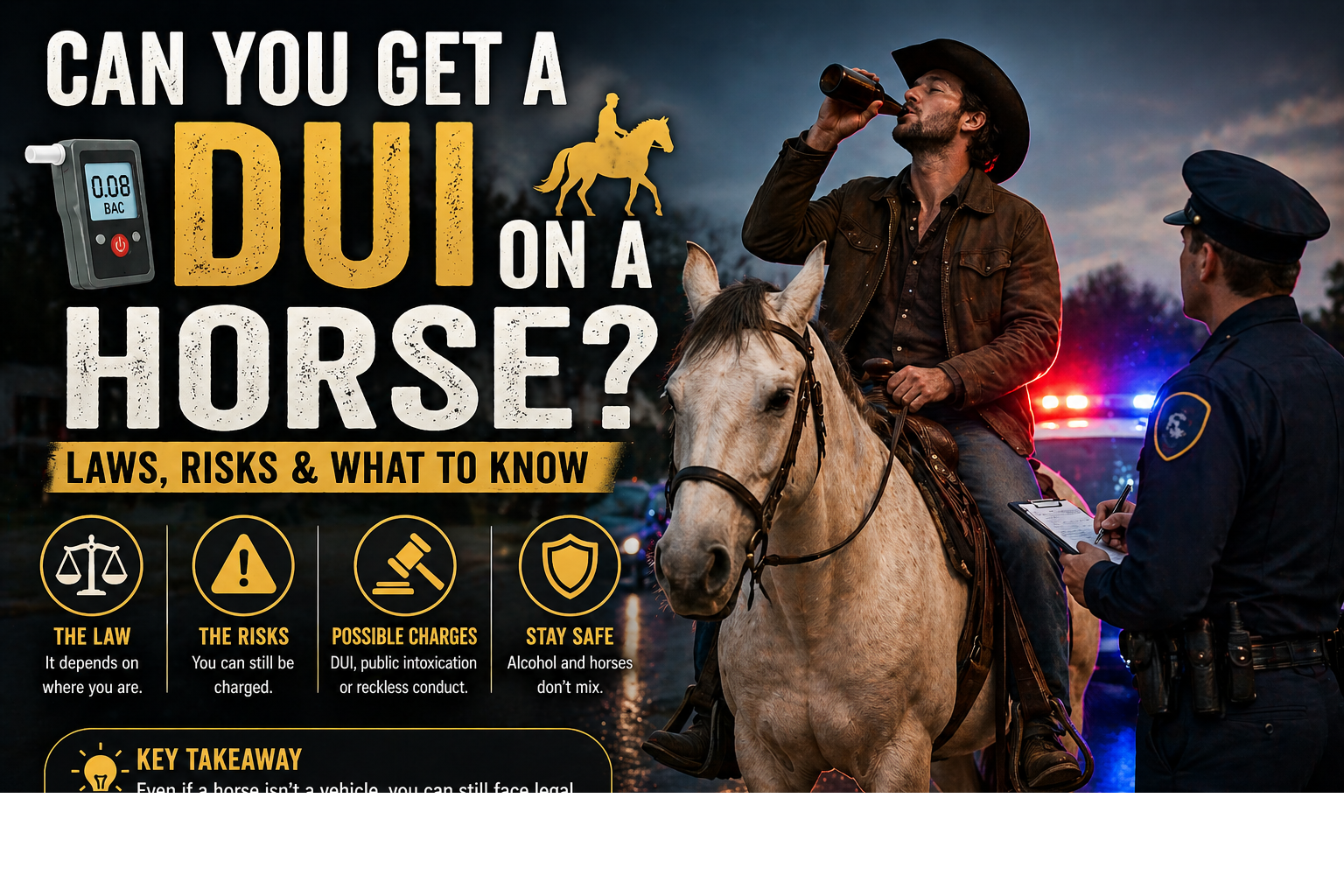 Can You Get a DUI on a Horse