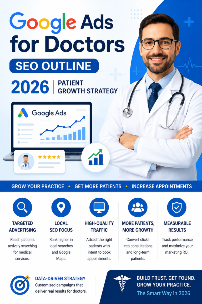 Google Ads for Doctors SEO Outline: 2026 Patient Growth Strategy