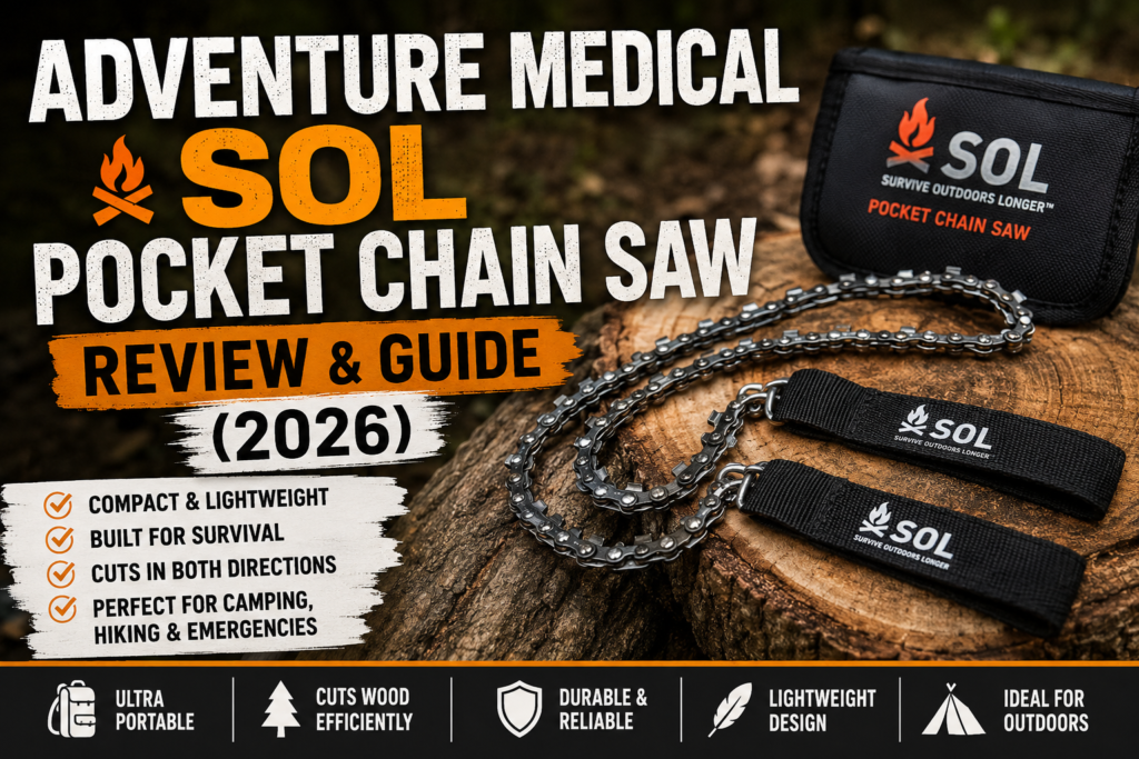 Adventure Medical SOL Pocket Chain Saw Review & Guide (2026)