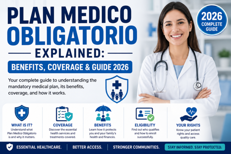Plan Medico Obligatorio Explained: Benefits, Coverage & Guide 2026