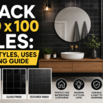Black 100 x 100 Tiles: Best Styles, Uses & Buying Guide