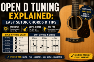 Open D Tuning Explained: Easy Setup, Chords & Tips