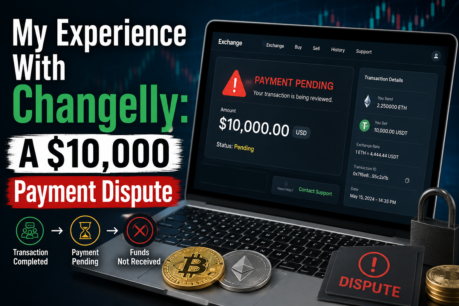 My Experience With Changelly: A $10,000 Payment Dispute